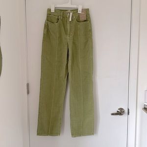 Madewell Baggy Straight Jeans: Garment-Dyed Edition